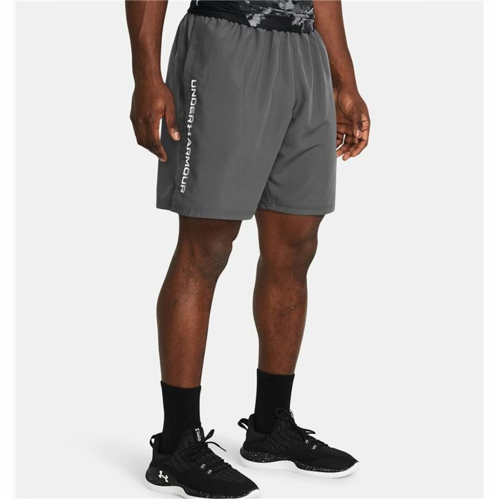 Pantalon pour Adulte Under Armour Wordmark Gris Homme