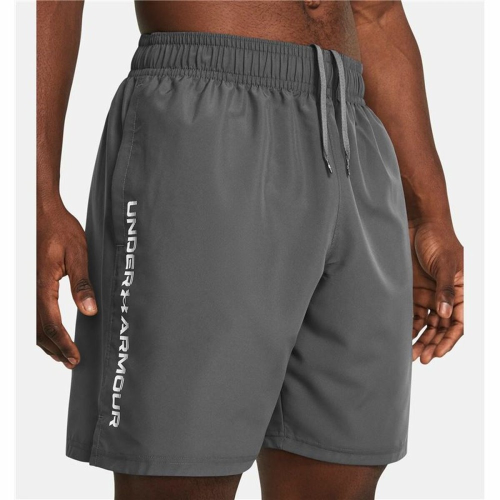 Hose für Erwachsene Under Armour Wordmark Grau Herren