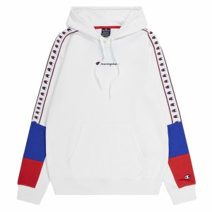 Herren Sweater mit Kapuze Champion Hooded Weiß