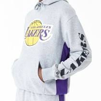 Men’s Hoodie New Era La Lakers NBA Grey