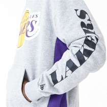 Herren Sweater mit Kapuze New Era La Lakers NBA Grau