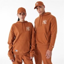 Damen Sweater mit Kapuze New Era League Essential New York Braun