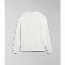 Men’s Sweatshirt without Hood Napapijri B-Aylmer C White