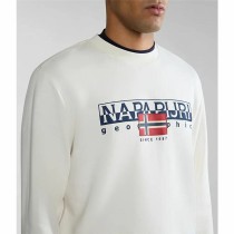 Herren Sweater ohne Kapuze Napapjiri B-Aylmer C Weiß