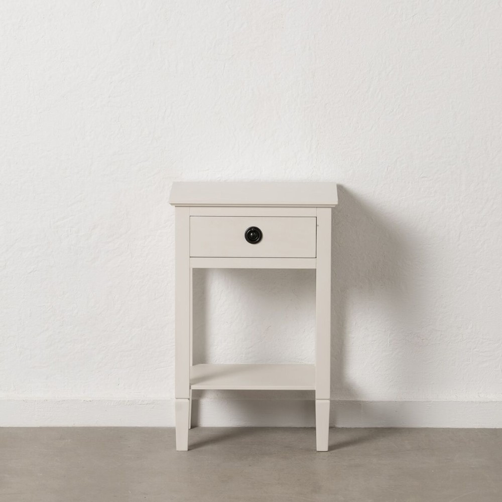 Nightstand White 40 x 30 x 61 cm