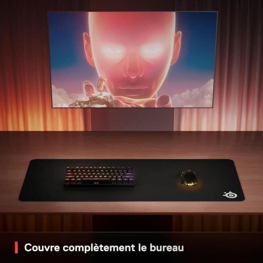 Tapis de Souris SteelSeries SteelSeries QcK XXL Noir 90 x 40 cm