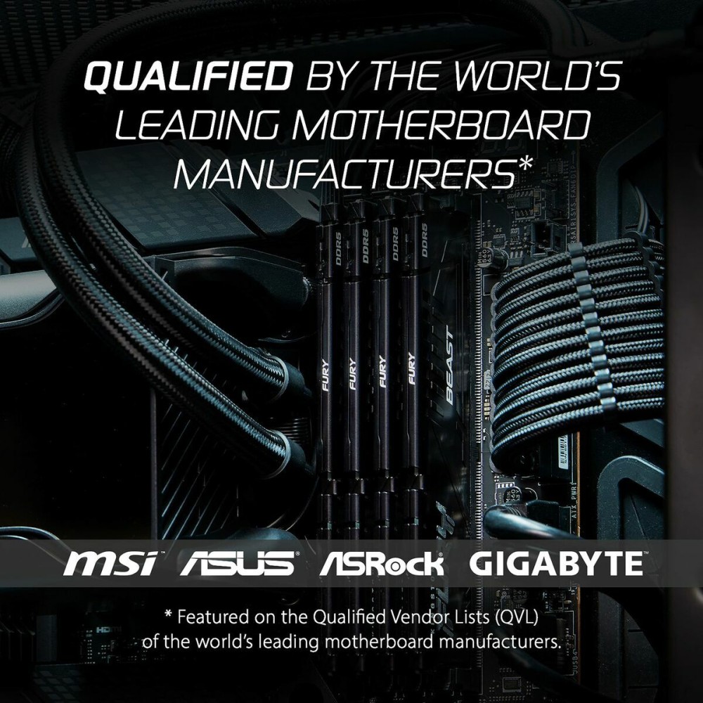 RAM Memory Kingston Beast 64 GB DDR5 SDRAM DDR5 5600 MHz