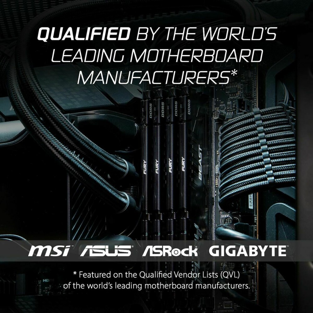 RAM Memory Kingston Beast 64 GB DDR5 SDRAM DDR5 5600 MHz