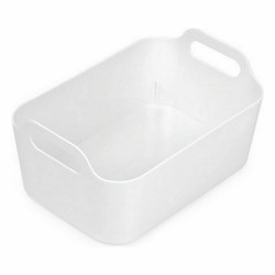 Panier Multi-usages Confortime Blanc 24 x 16,7 x 11,2 cm (18 Unités)