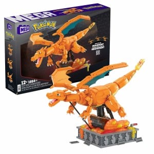 Kit de construction Pokémon Mega Construx - Motion Charizard 1664 Pièces