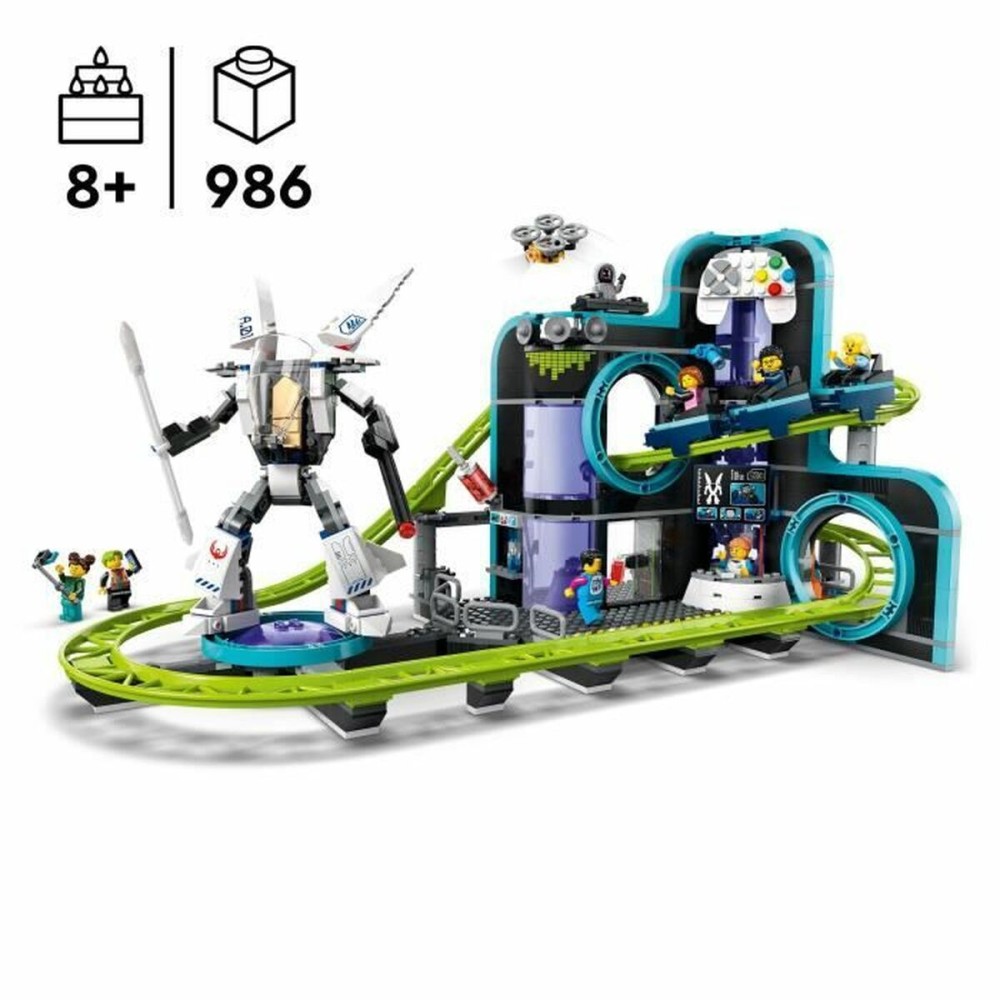 Set de construction Lego 60421 Robot World Amusement Park Multicouleur