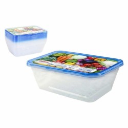 Lunchbox-Set Privilege 49787 rechteckig 750 ml 18 x 12 x 6 cm (24 Stück) (9 pcs)