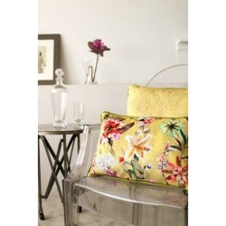 Coussin Romimex Jaune 45 x 45 x 12 cm