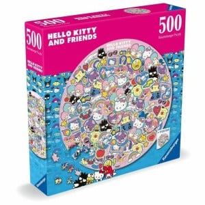 Puzzle Hello Kitty Hello Kity and friends 500 Pièces