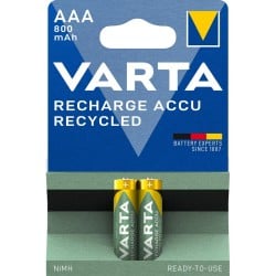 Piles Rechargeables Varta AAA 800MAH  2UD 1,2 V 800 mAh AAA