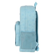 Schulrucksack Smiley M754 Blau 32 x 43 x 14 cm