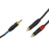 Kabel Audio auf 2 RCA Sound station quality (SSQ) MiJRCA1 1 m