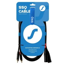 XLR-Kabel Sound station quality (SSQ) SS-1818 Schwarz 2 m