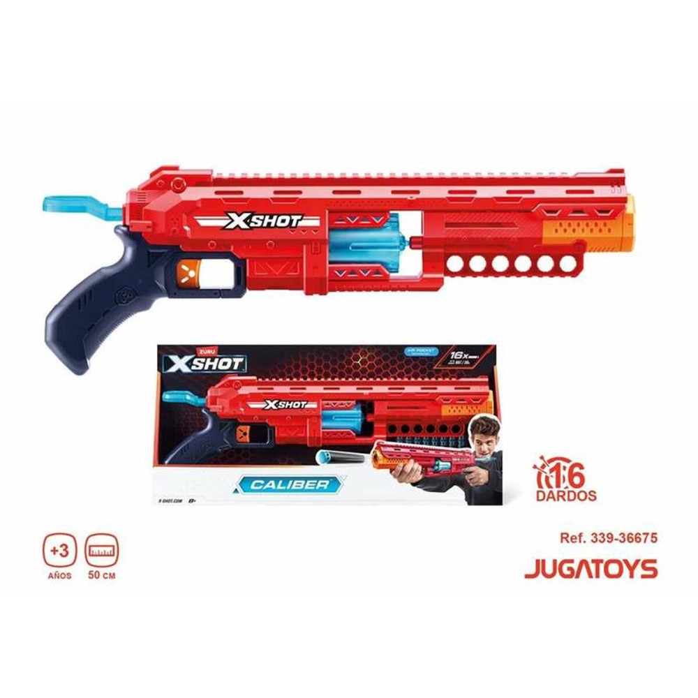 Pistolet à Fléchettes Zuru X-SHOT Caliber 23 x 50 x 7 cm