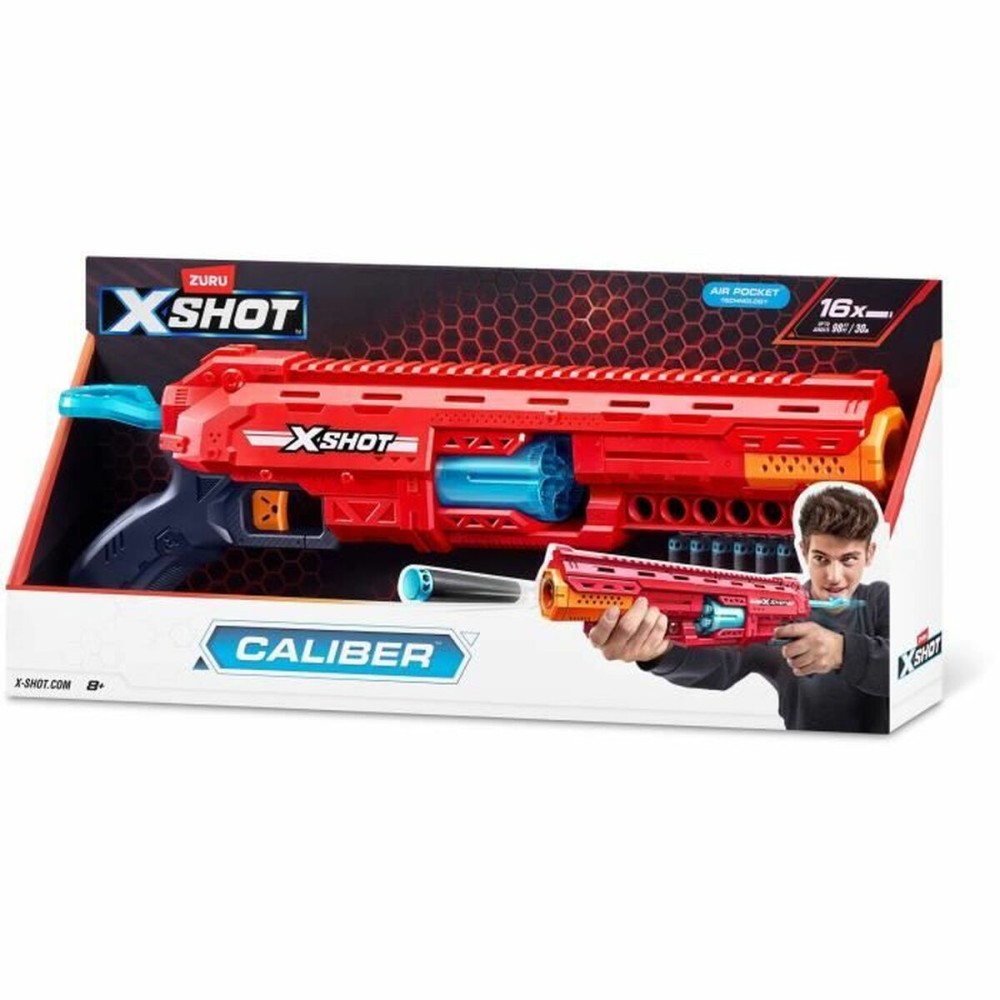 Pistolet à Fléchettes Zuru X-SHOT Caliber 23 x 50 x 7 cm
