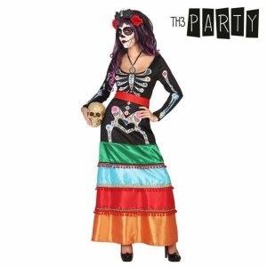 Costume for Adults Th3 Party Multicolour Skeleton (2 Pieces)