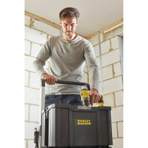 Boîte à outils Stanley Noir polypropylène Plastique