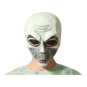 Masque Halloween Multicouleur Alien Vert