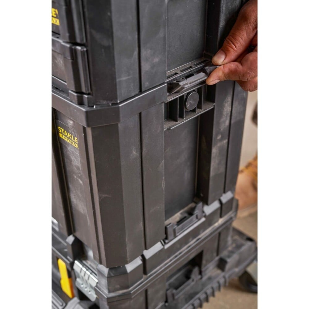Toolbox Stanley Black polypropylene Plastic