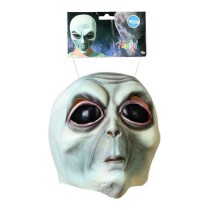 Mask Halloween Multicolour Green Alien