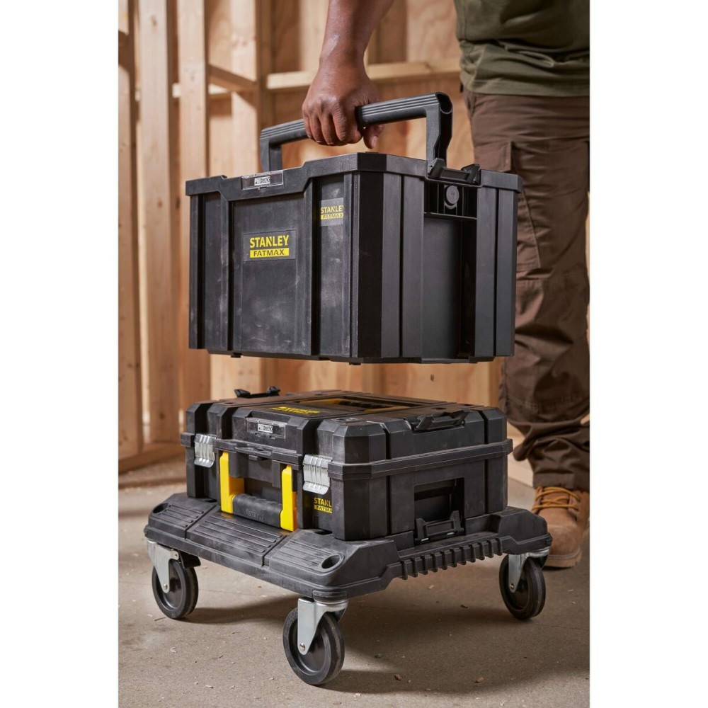 Toolbox Stanley Black polypropylene Plastic