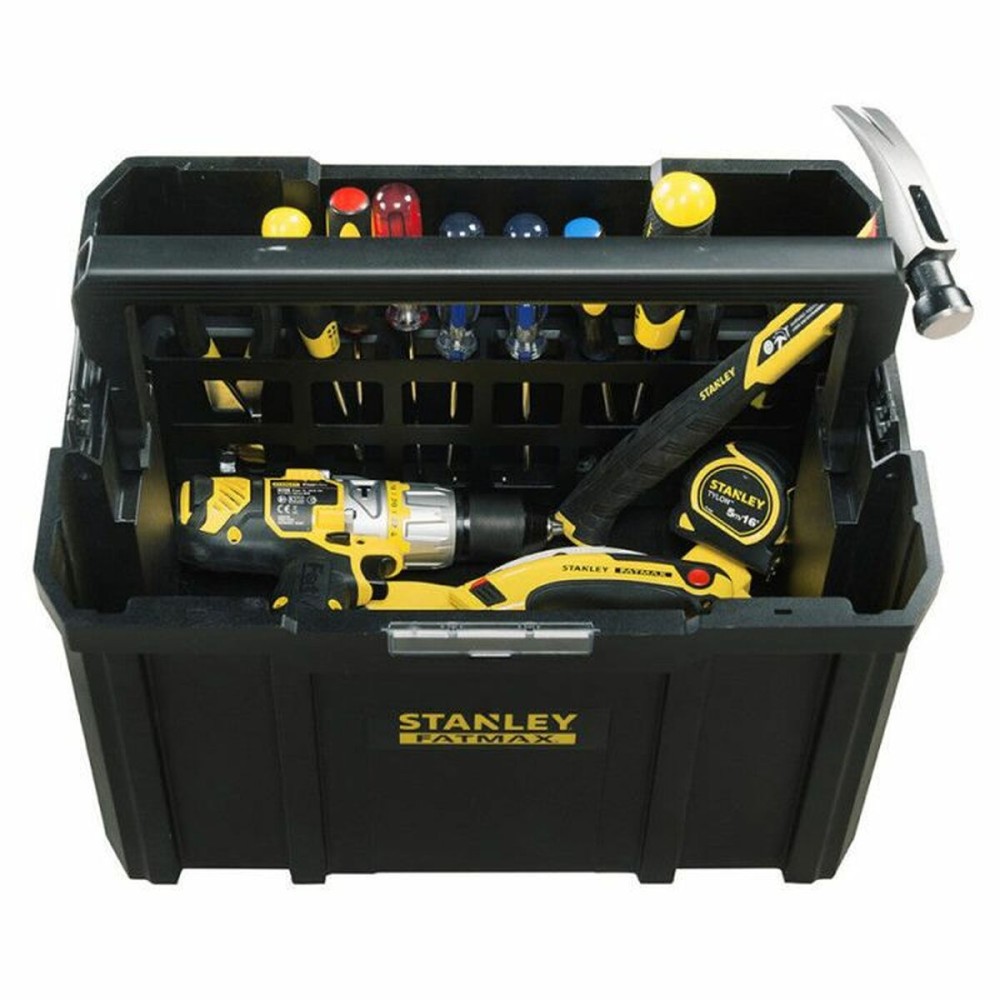 Toolbox Stanley Black polypropylene Plastic