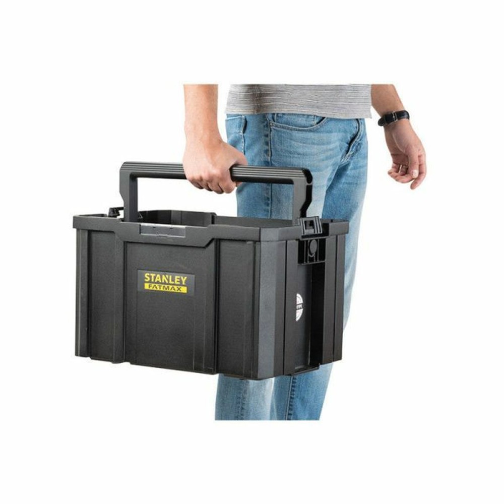 Toolbox Stanley Black polypropylene Plastic