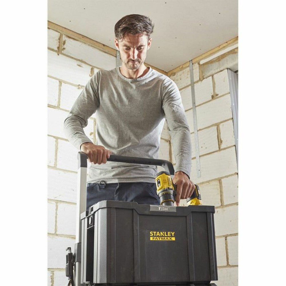 Toolbox Stanley Black polypropylene Plastic