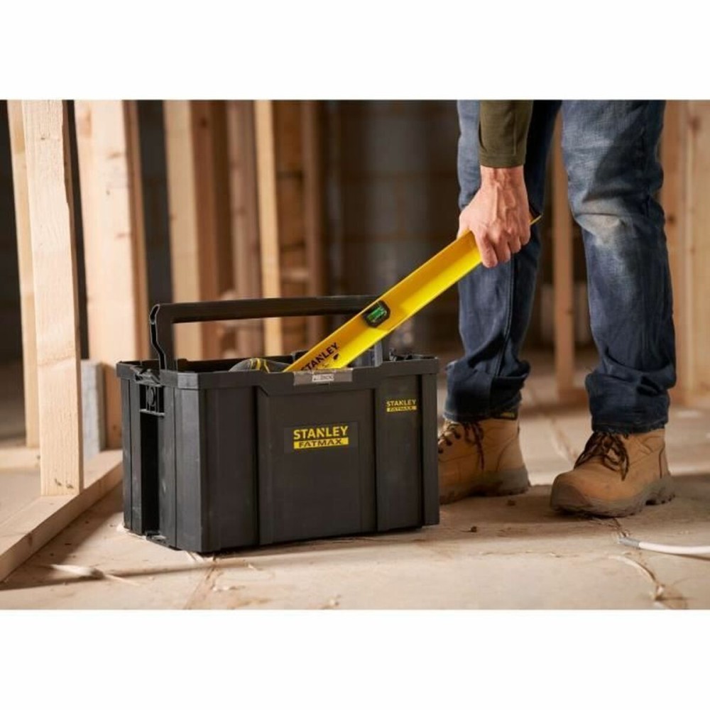 Toolbox Stanley Black polypropylene Plastic