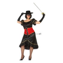 Costume for Adults Black Superhero (1 Unit)