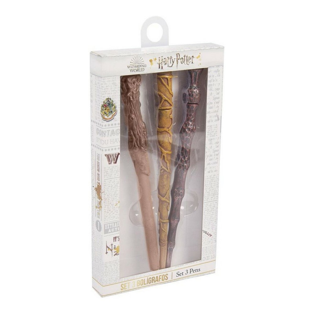 Set of Biros Harry Potter Brown (3 pcs)