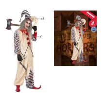 Costume for Adults Multicolour Bloody Harlequin Male Assassin (2 Pieces) (2 pcs)