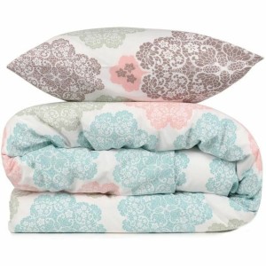 Parure de couette Turquoise Lit king size 3 Pièces
