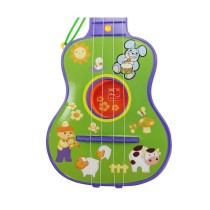 Kindergitarre Reig Lila grün 4 Seile