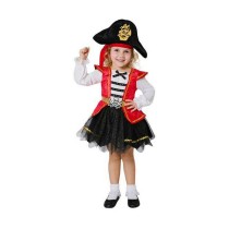 Costume for Children My Other Me Black/Red Pirate