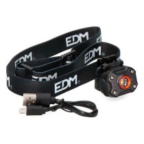 LED Head Torch EDM 36417 Black 8 W 400 lm