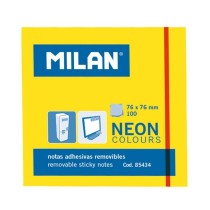 Notes Adhésives Milan Jaune 76 x 76 mm (10 Unités)