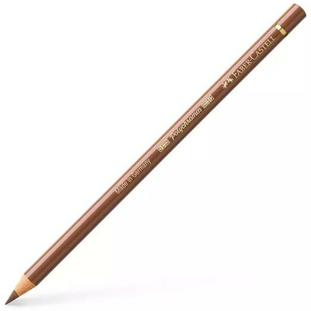 Colouring pencils Faber-Castell Polychromos Brown 6 Pieces