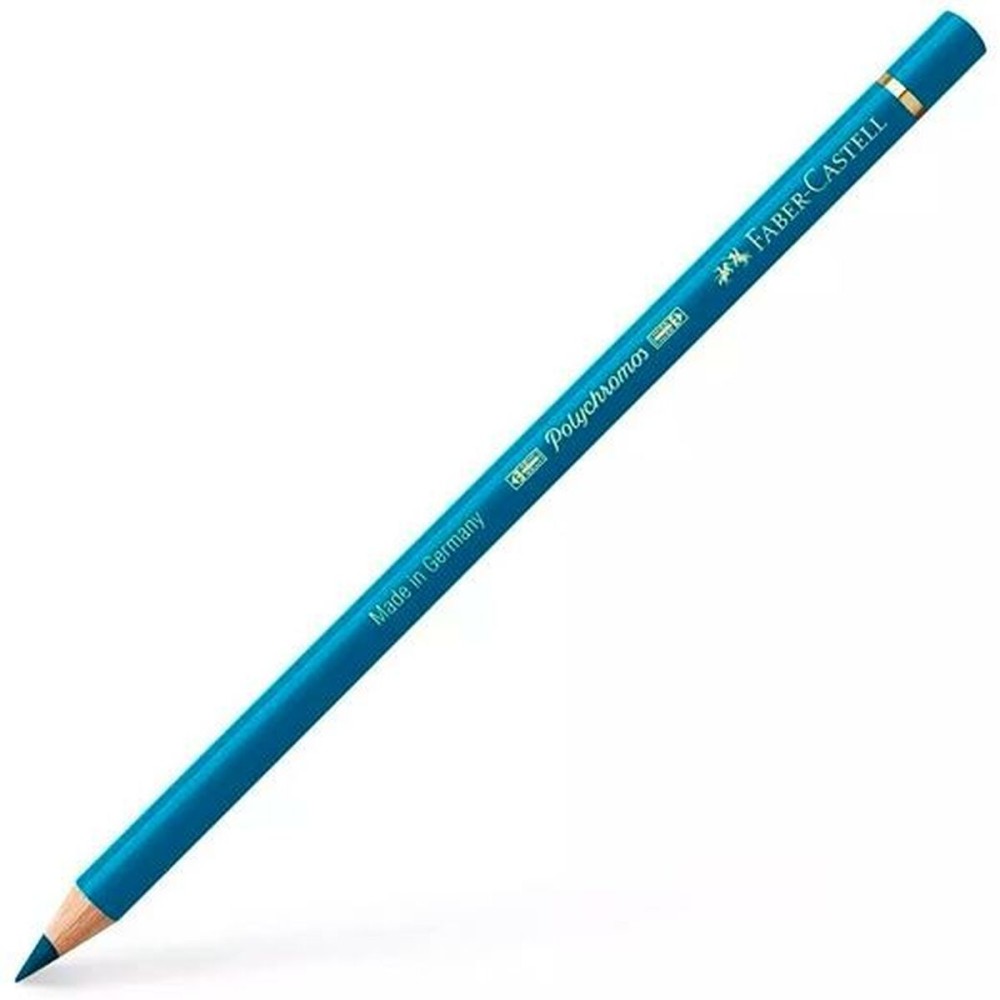 Colouring pencils Faber-Castell Polychromos Turquoise Cobalt blue 6 Pieces