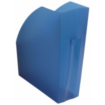 Magazine rack Exacompta Navy Blue A4 polypropylene