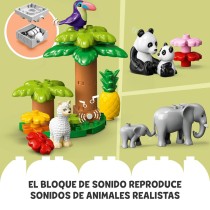 Playset Lego 10975 DUPLO Wild Animals of the World (142 Stücke)