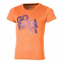 Kurzarm-T-Shirt für Kinder Asics Go Run It Orange