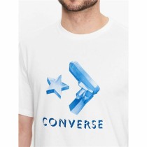 Herren Kurzarm-T-Shirt Converse Crystals Weiß