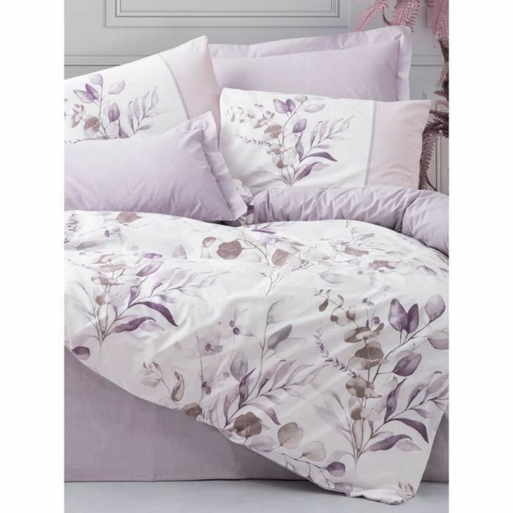 Parure de couette Blanc 220 x 240 cm