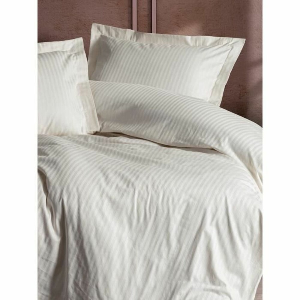 Parure de couette Blanc 220 x 240 cm